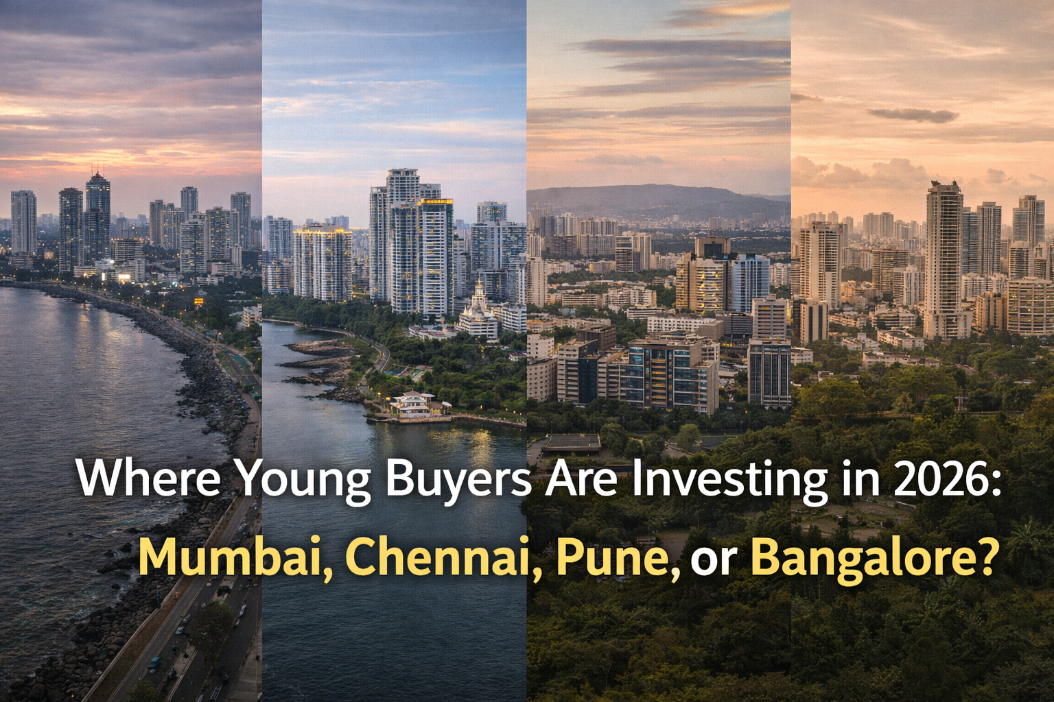 Where Young Buyers Are Investing in 2026: Mumbai, Chennai, Pune, or Bangalore?